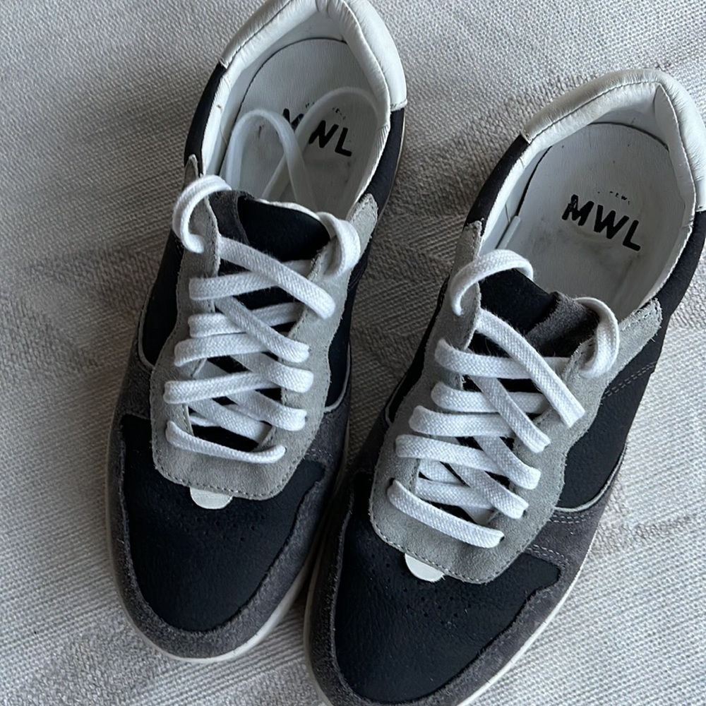 Madewell Grey suede trainers
